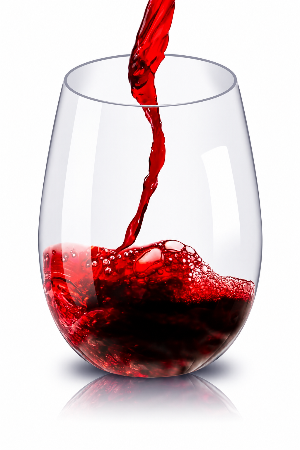 Tritan Plastic Stemless Wine Glasses