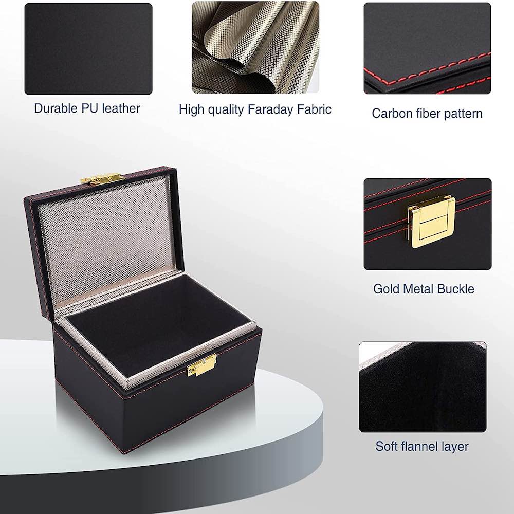 Car Key Signal Blocking Box | RFID Box for Car Keys | Car Key Signal Blocker: image 4