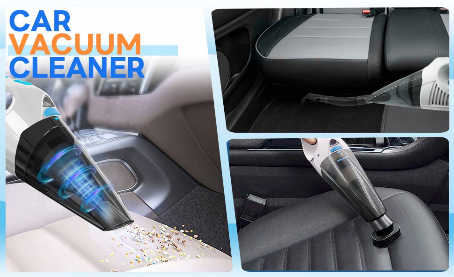 Car Vacuum | Hand Held Mini Vacuum | Handheld Portable Cleaner: image 14