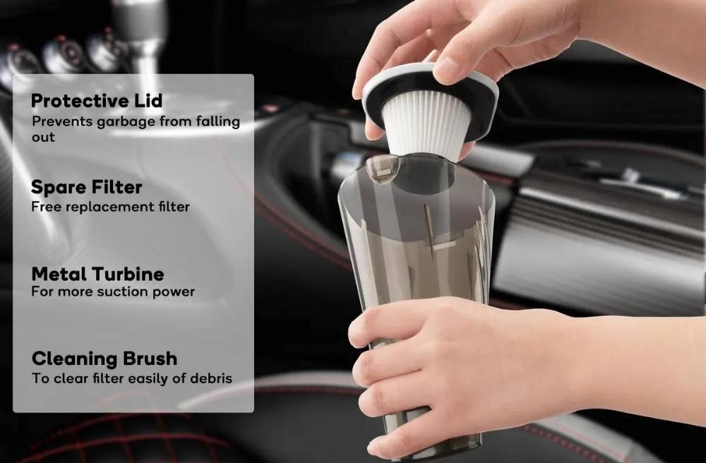 Car Vacuum | Hand Held Mini Vacuum | Handheld Portable Cleaner: image 18