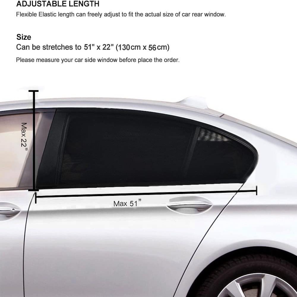Car Window Shade | Rear Window Sunshade | Car Sun Shades for Kids: image 9