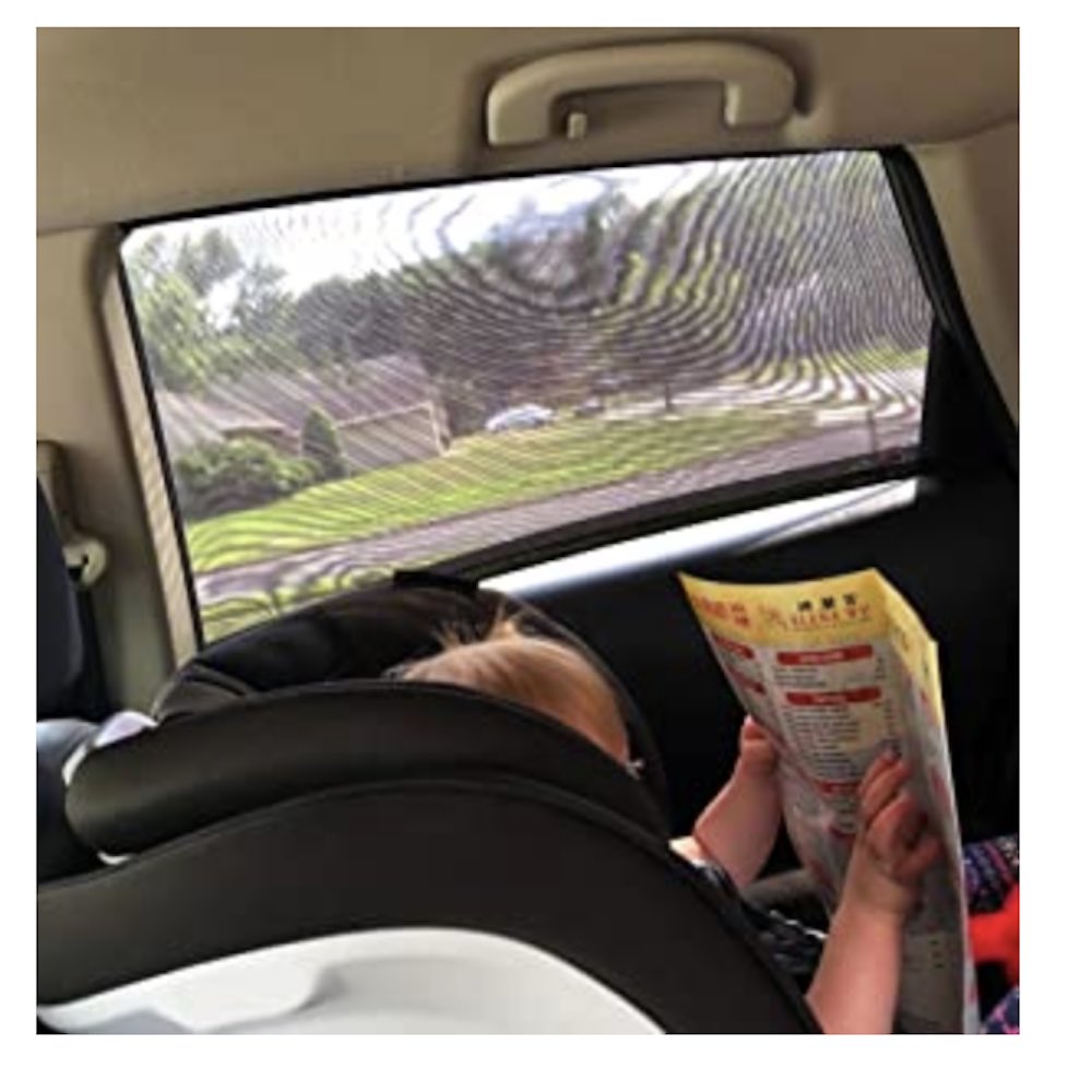 Car Window Shade | Rear Window Sunshade | Car Sun Shades for Kids: image 1