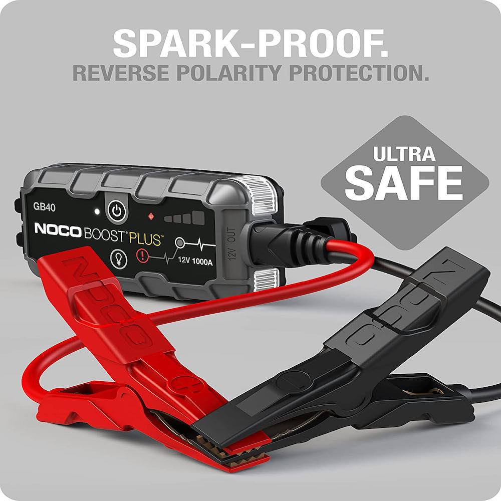 Jump Starter Box | Car Battery Booster Pack | Portable Power Bank Jumper Cables: image 2