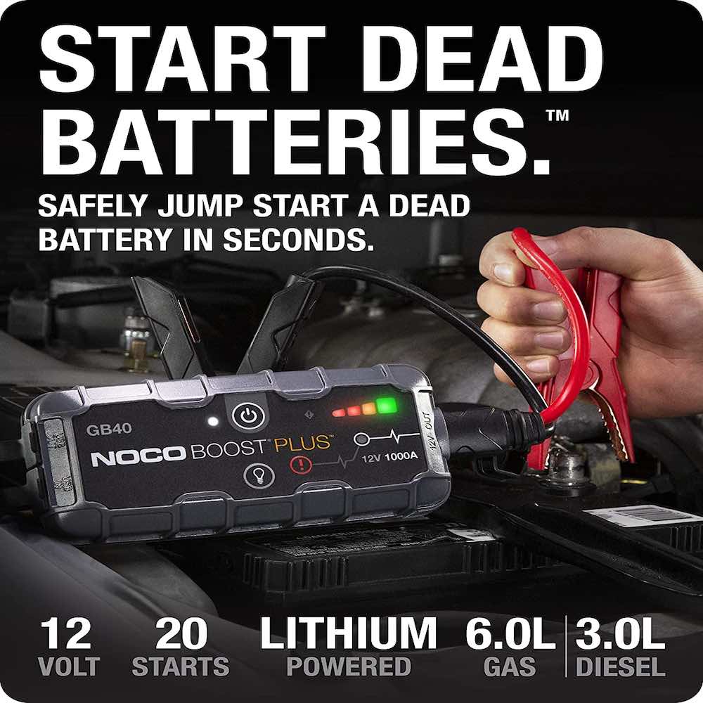 Jump Starter Box | Car Battery Booster Pack | Portable Power Bank Jumper Cables: image 12
