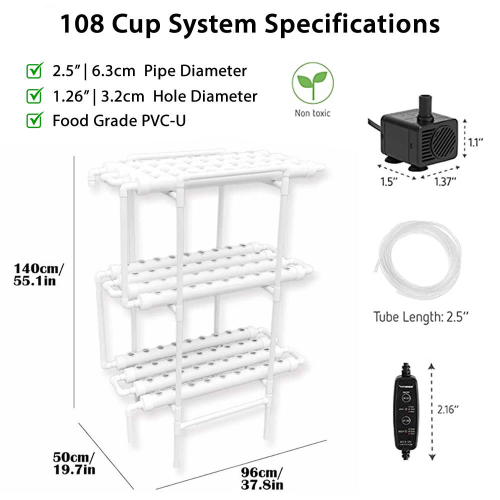 Home Hydroponic Kit - 36-cup-system: image 13