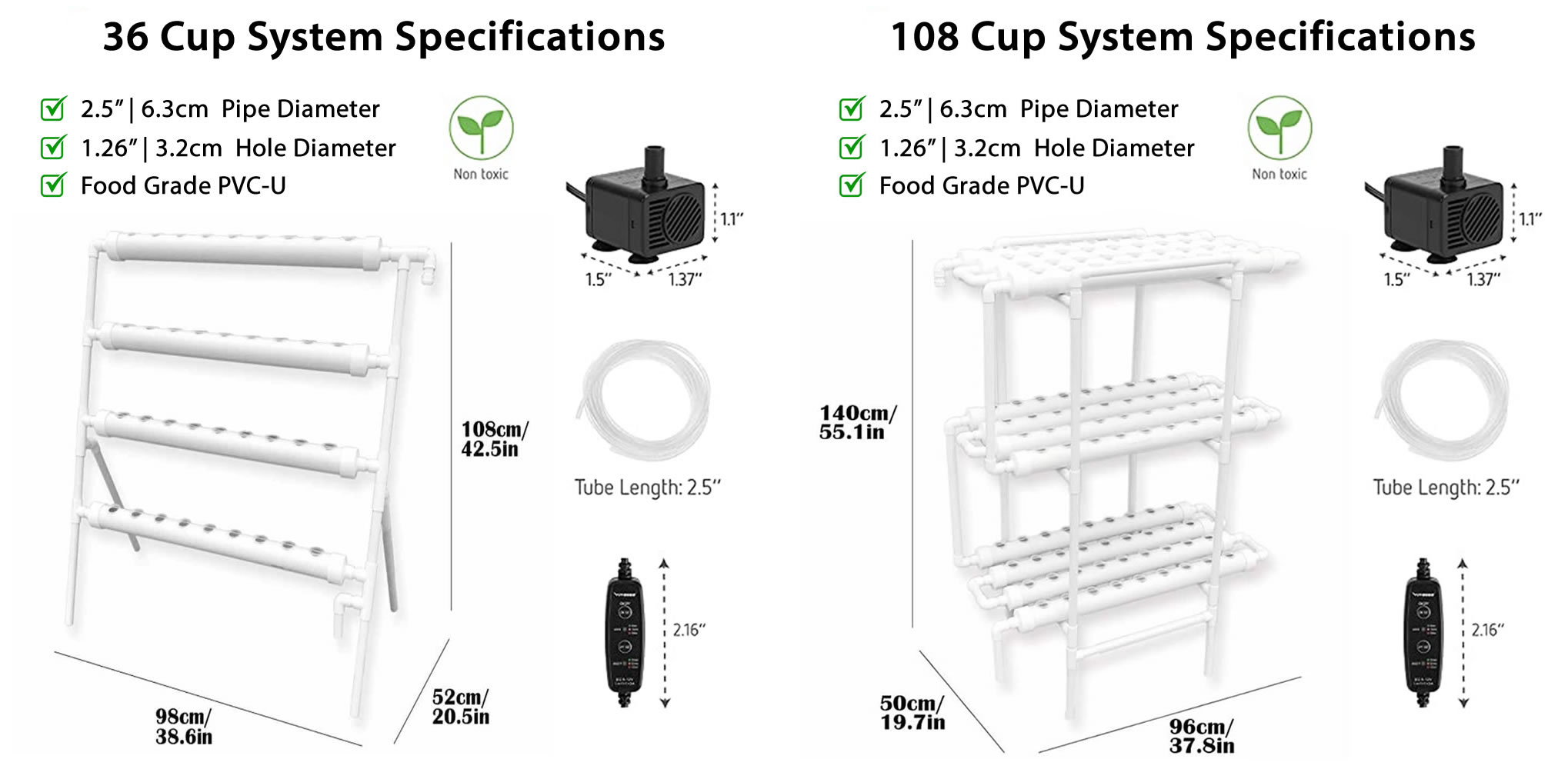 Home Hydroponic Kit - 36-cup-system: image 18