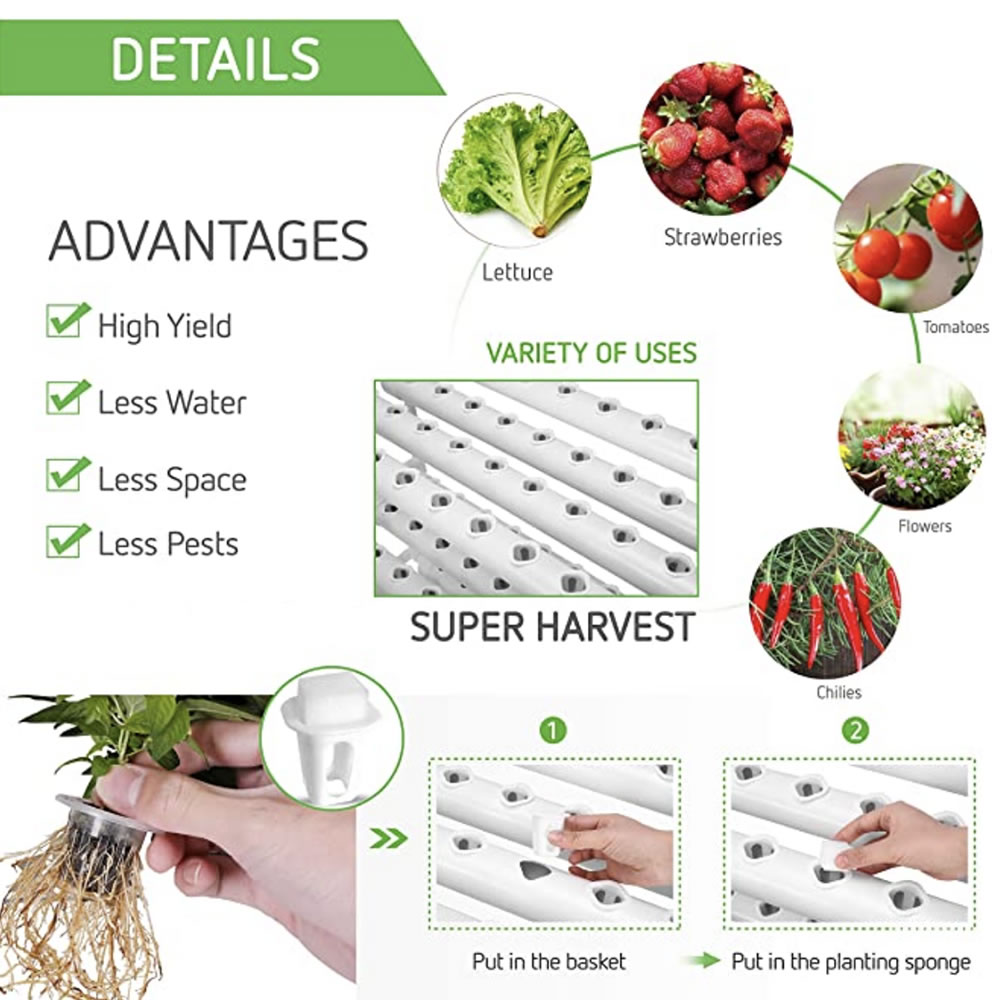 Home Hydroponic Kit - 36-cup-system: image 21