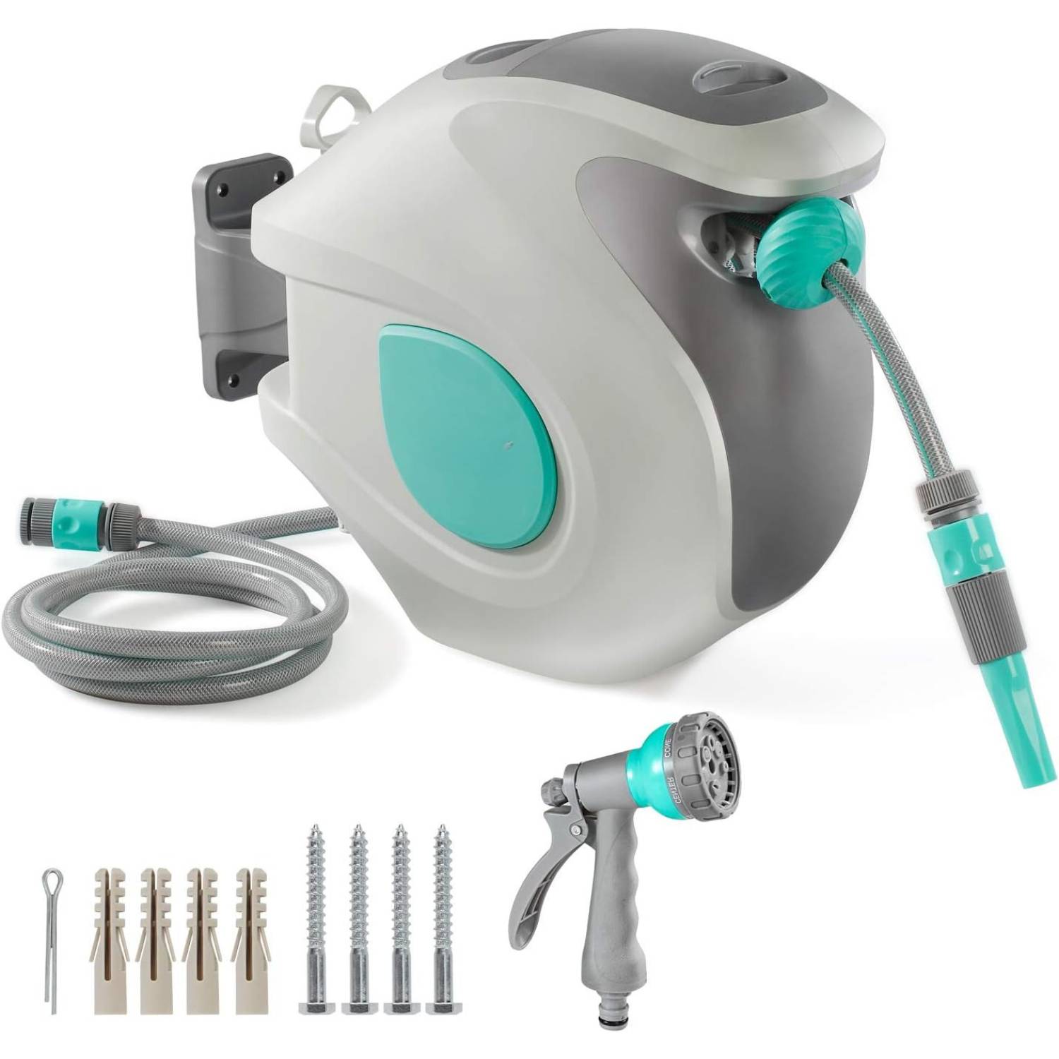 Retractable Garden Hose Reel | Wall Mounted Water Hose Reel: image 4