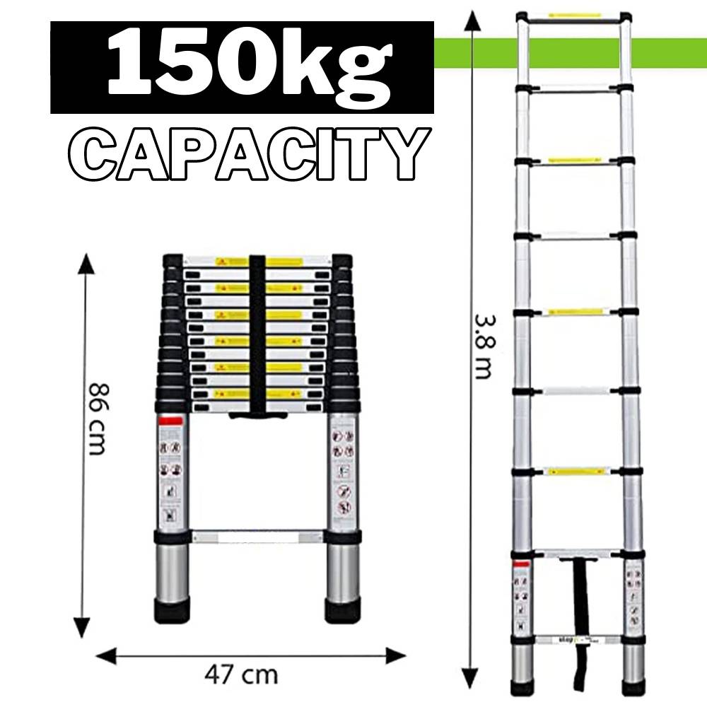 Telescopic Ladder | Telescoping Ladder | Portable Extension Ladder: image 6