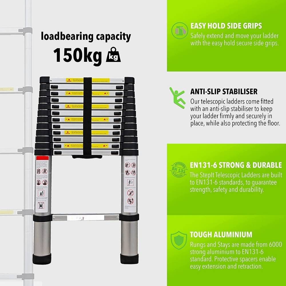 Telescopic Ladder | Telescoping Ladder | Portable Extension Ladder: image 7