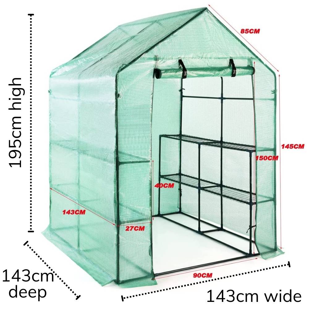 Walk-In Greenhouse | Portable Greenhouse For Outdoors | Pop Up Green house: image 4