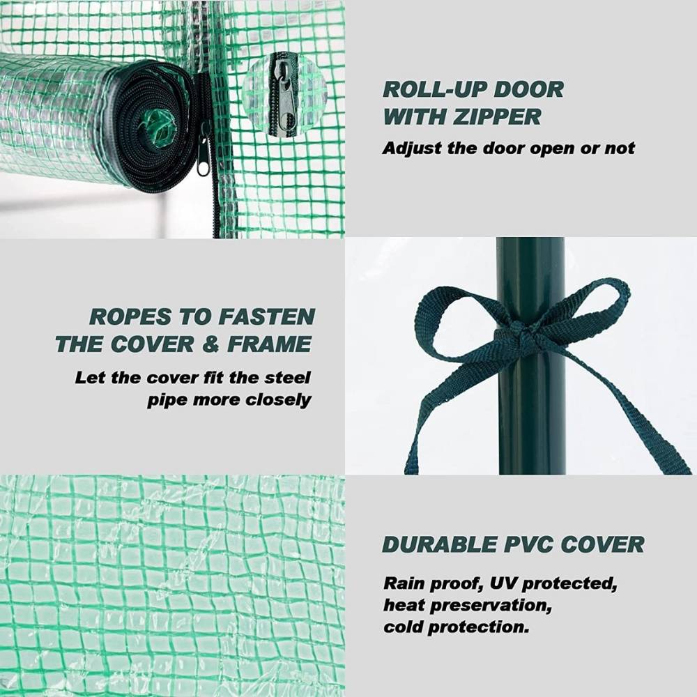 Walk-In Greenhouse | Portable Greenhouse For Outdoors | Pop Up Green house: image 5