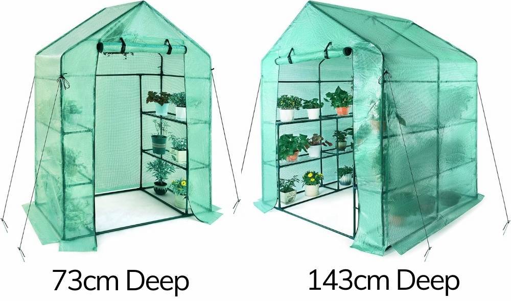 Walk-In Greenhouse | Portable Greenhouse For Outdoors | Pop Up Green house: image 9