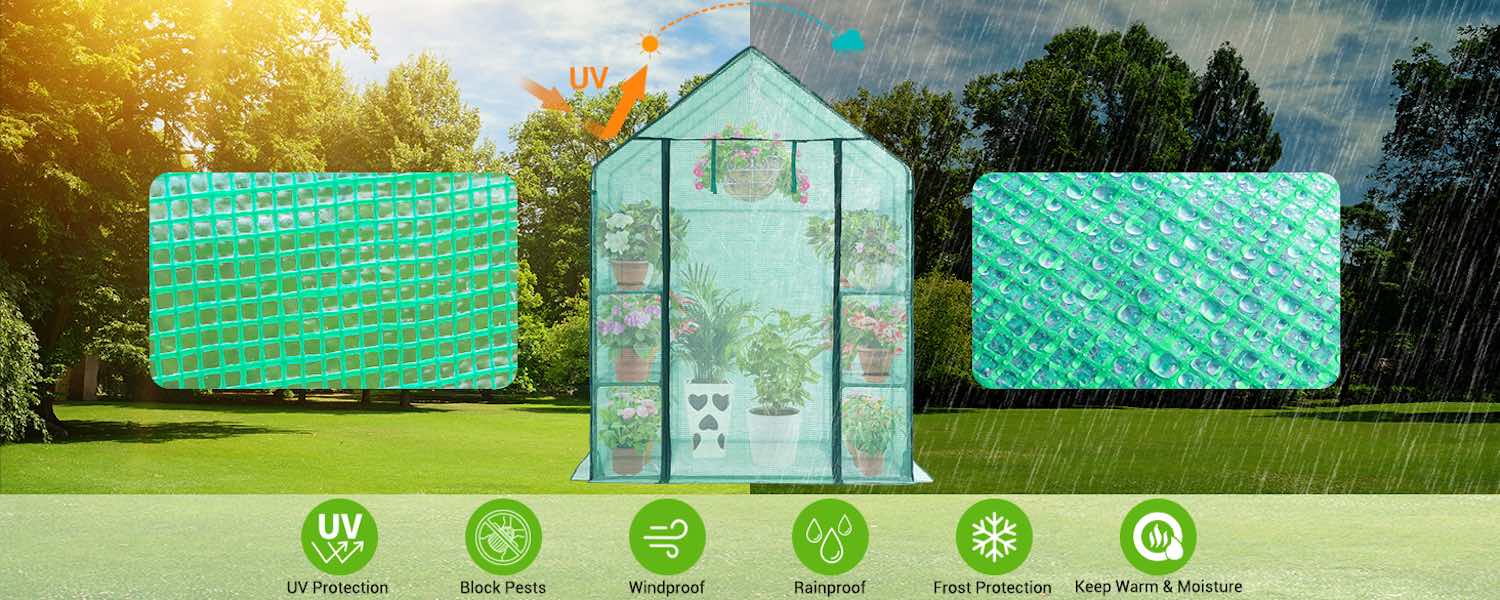 Walk-In Greenhouse | Portable Greenhouse For Outdoors | Pop Up Green house: image 18