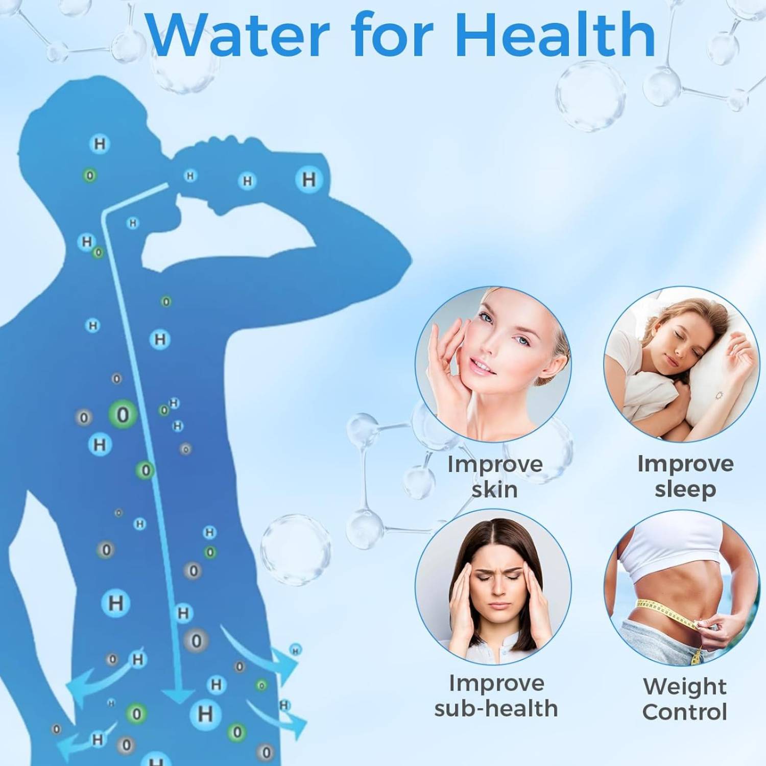 Hydrogen Water Bottle | Portable Hydrogen Water Machine | H2 Water Bottle: image 5