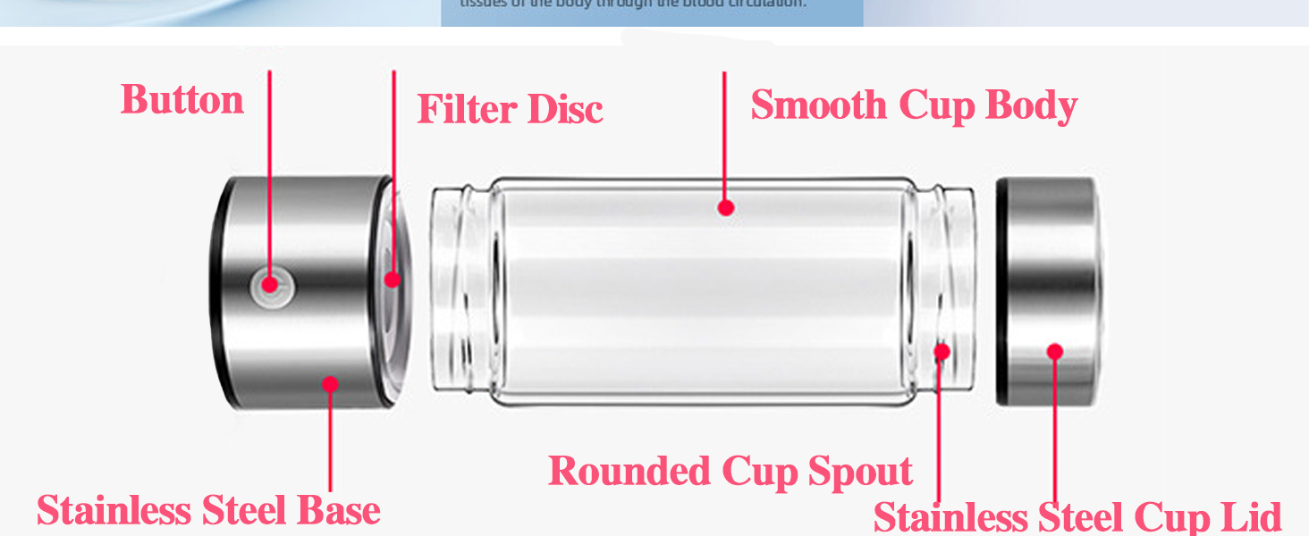 Hydrogen Water Bottle | Portable Hydrogen Water Machine | H2 Water Bottle: image 11