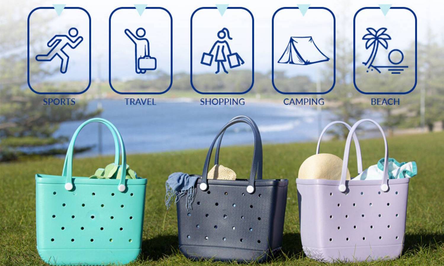 Beach Bag - Blue: image 9