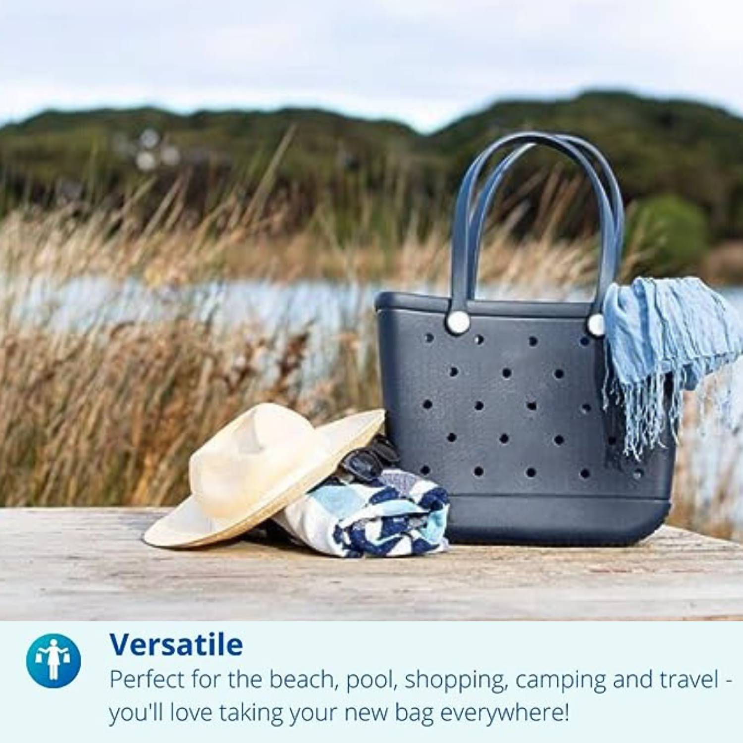 Beach Bag - Blue: image 14