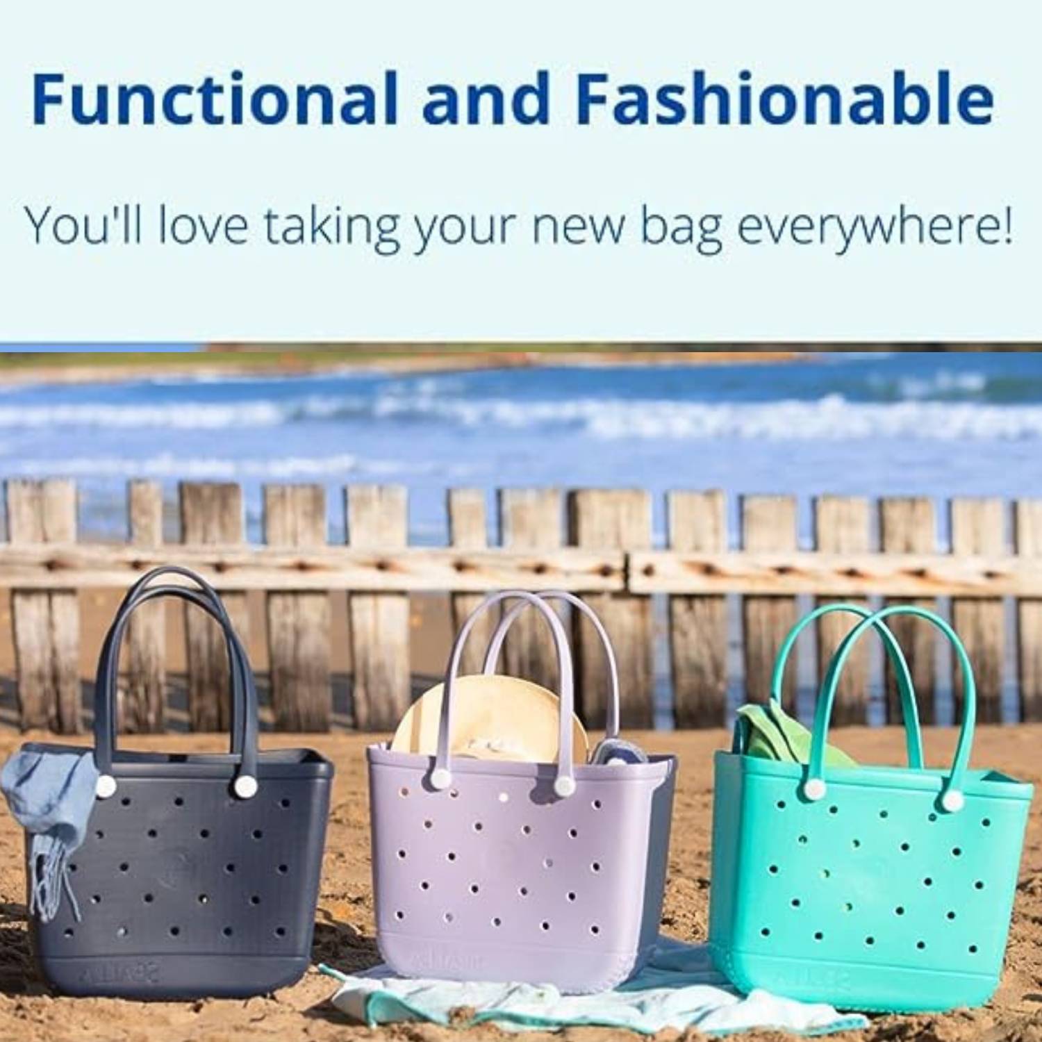 Beach Bag - Blue: image 15