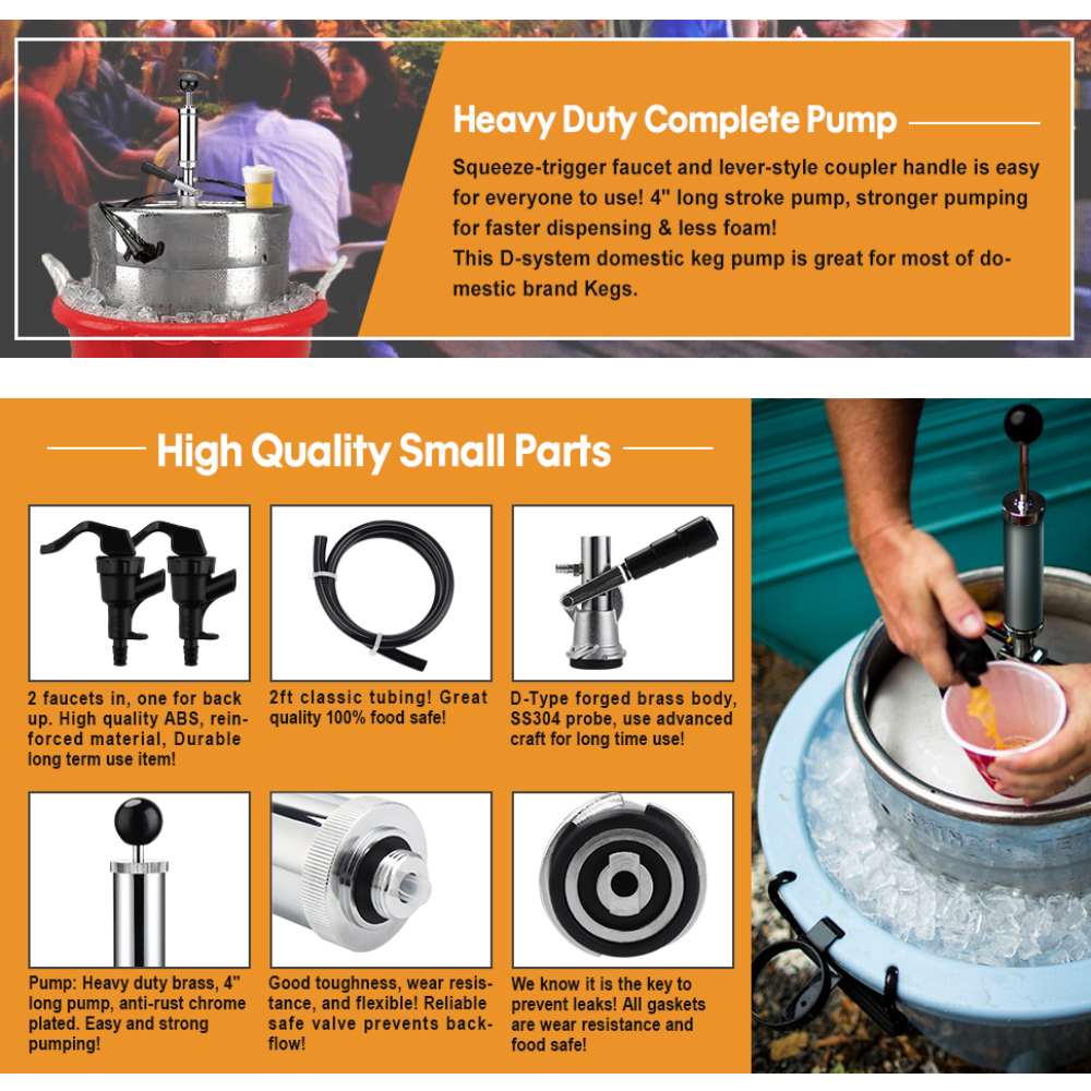 Beer Keg Pump | Beer Keg Tap | Beer Kegerator Pump