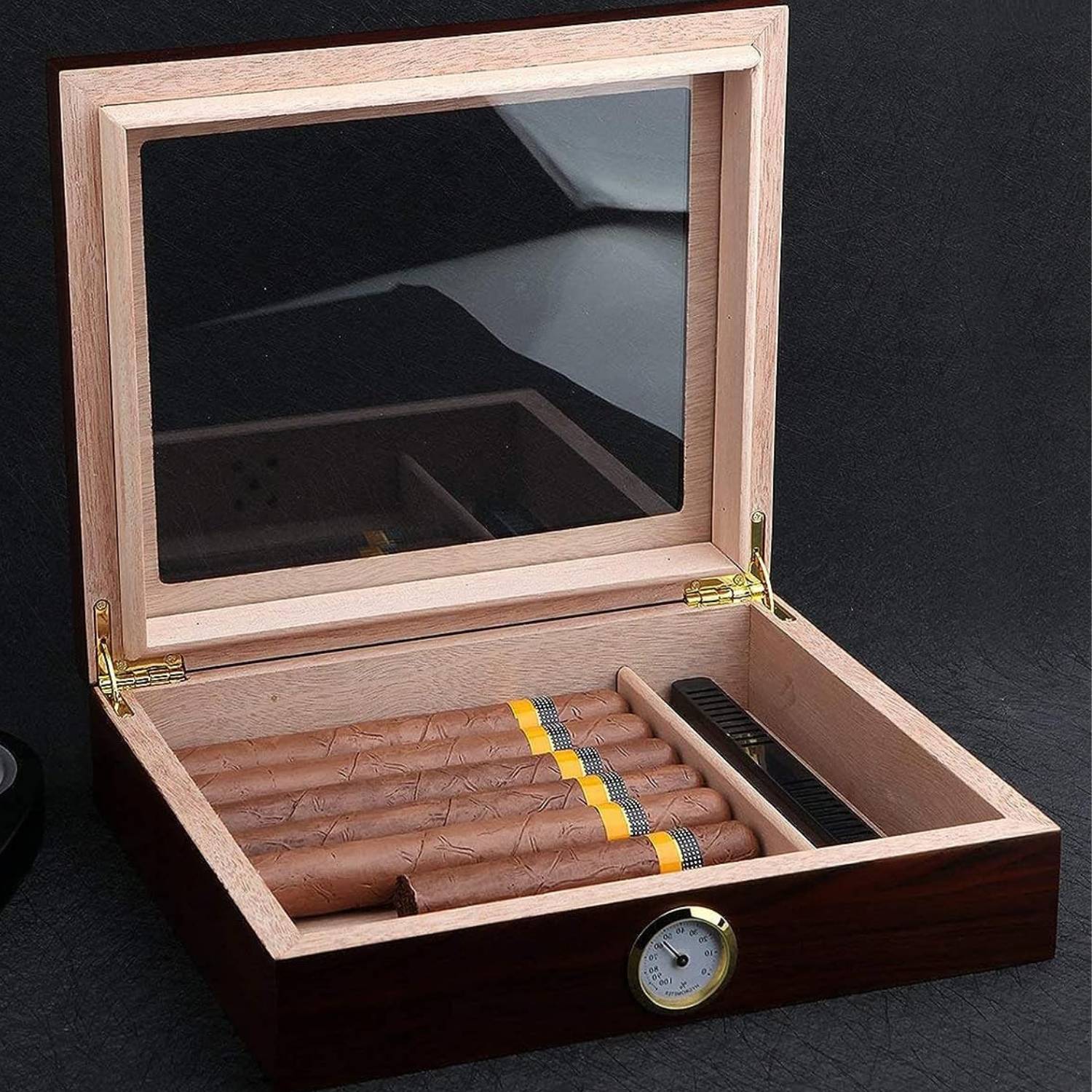 Cigar Humidor | Cigar Desktop Box | Cigar Boxes: image 5