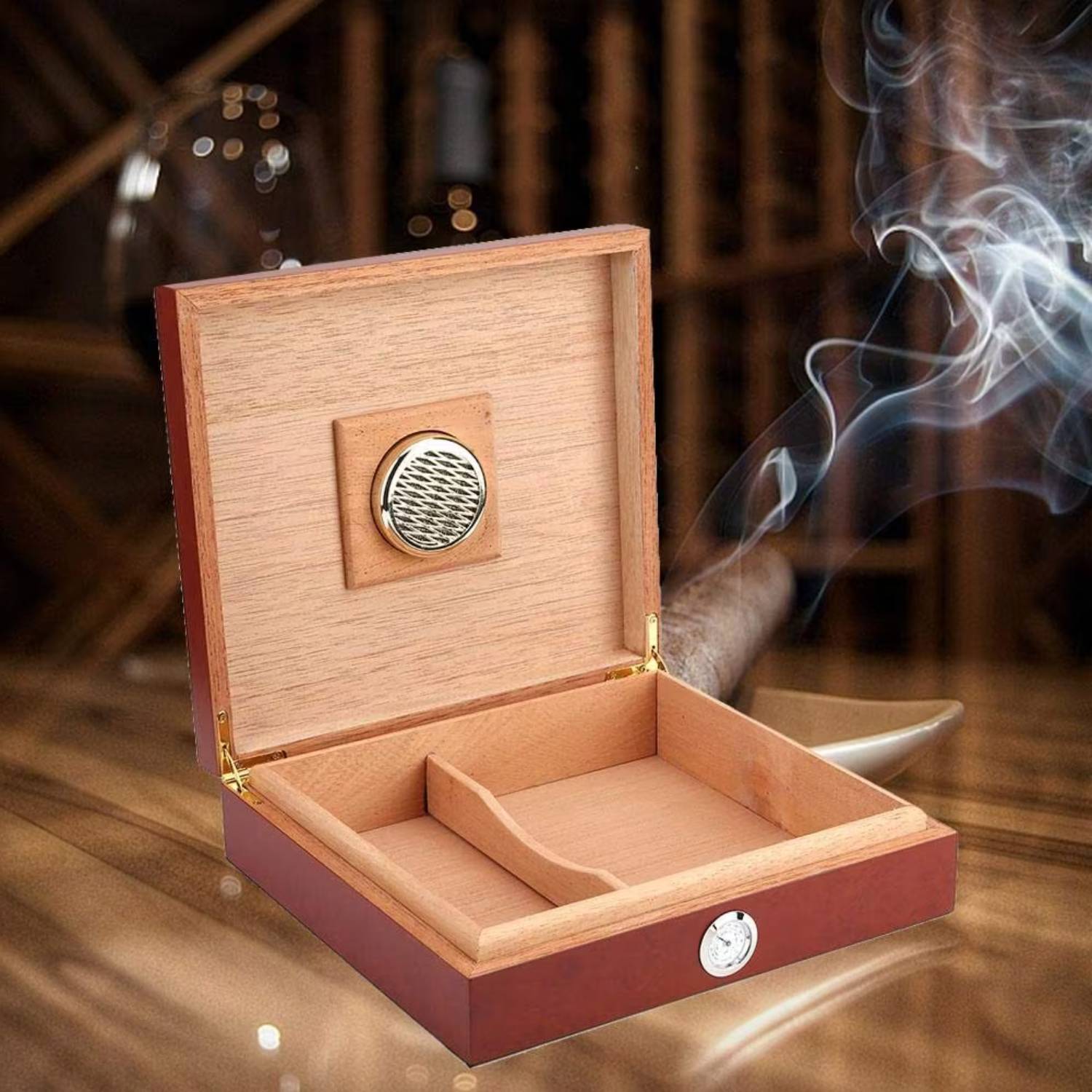 Cigar Humidor | Cigar Desktop Box | Cigar Boxes: image 8