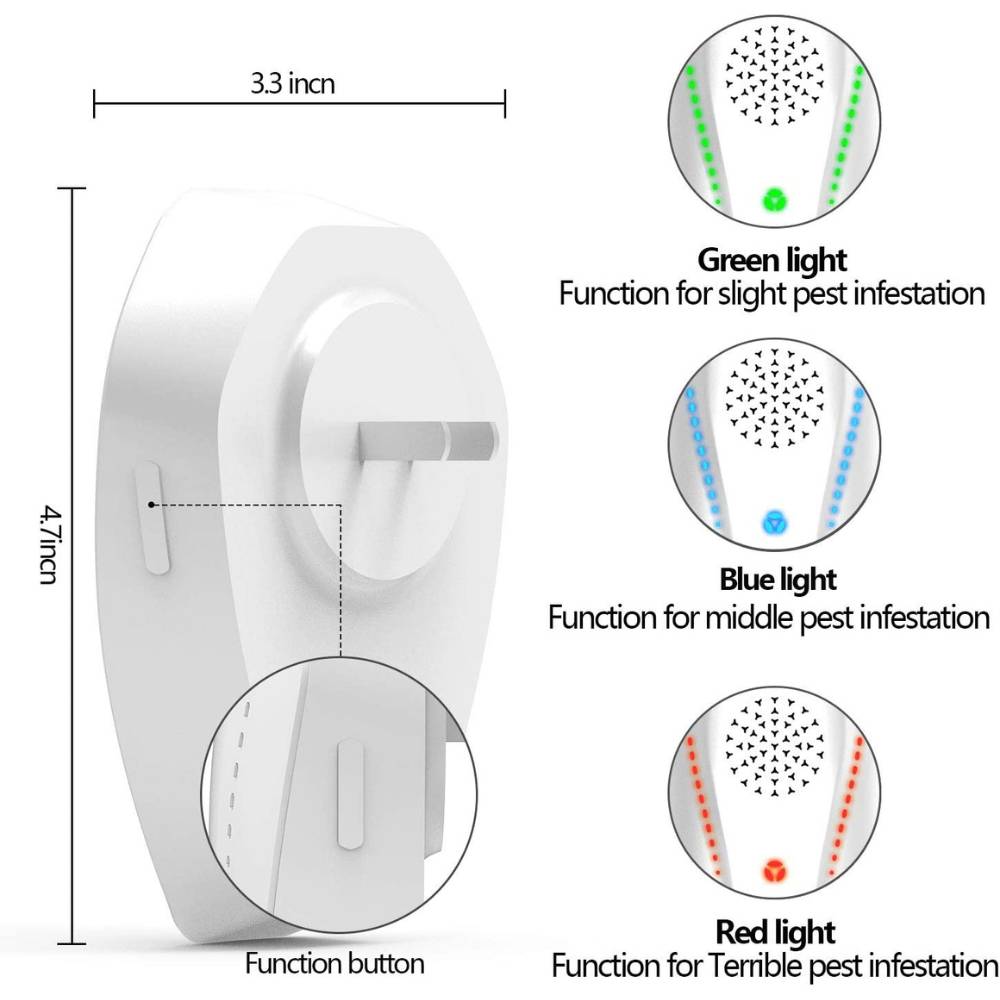 Multifunction ElectroSonic Pest Repeller | Ultrasonic Pest Repellent | Indoor Pest Repellent: image 7