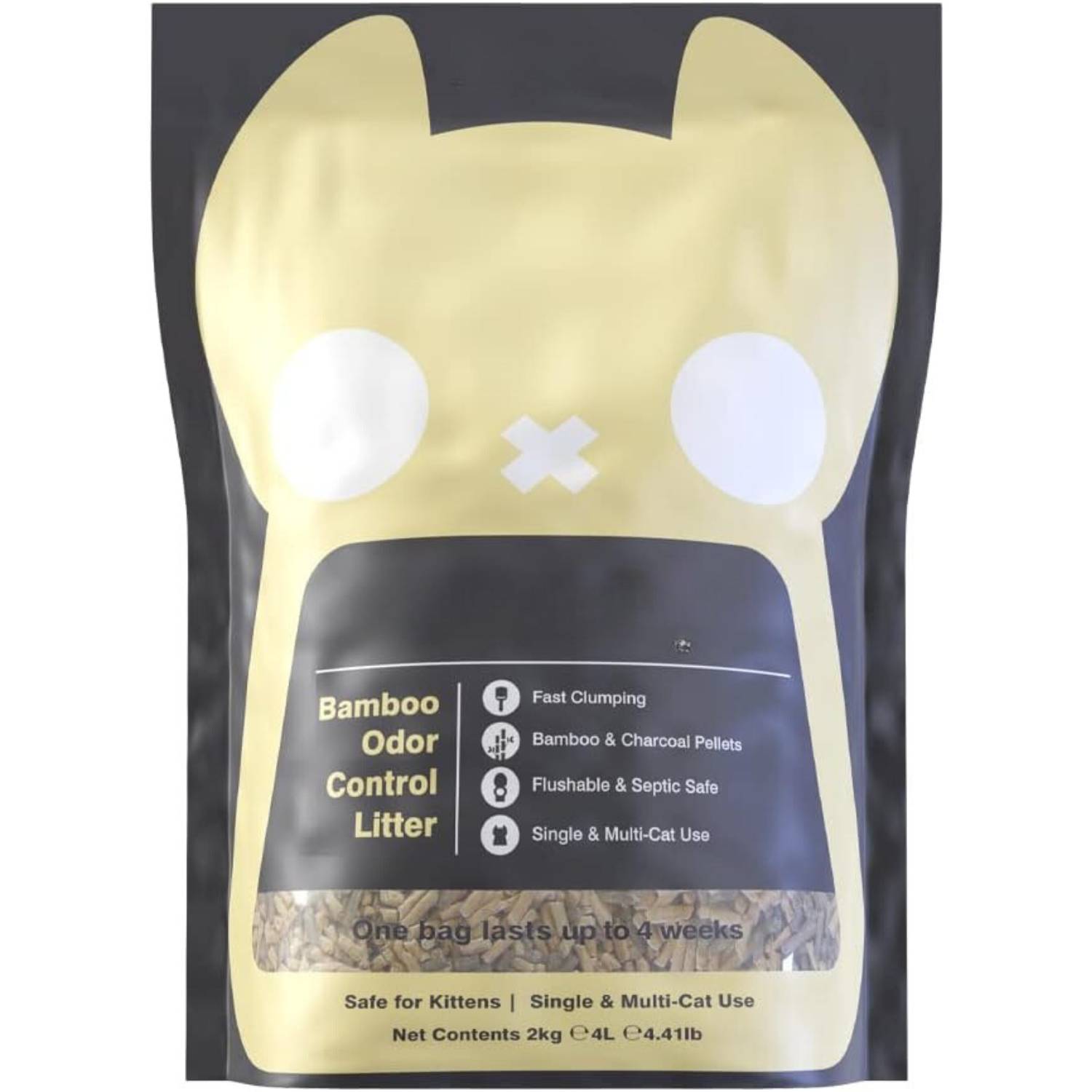 Organic Cat Litter | Bamboo Kitty Litter | Eco Friendly Litter For Cats: image 2