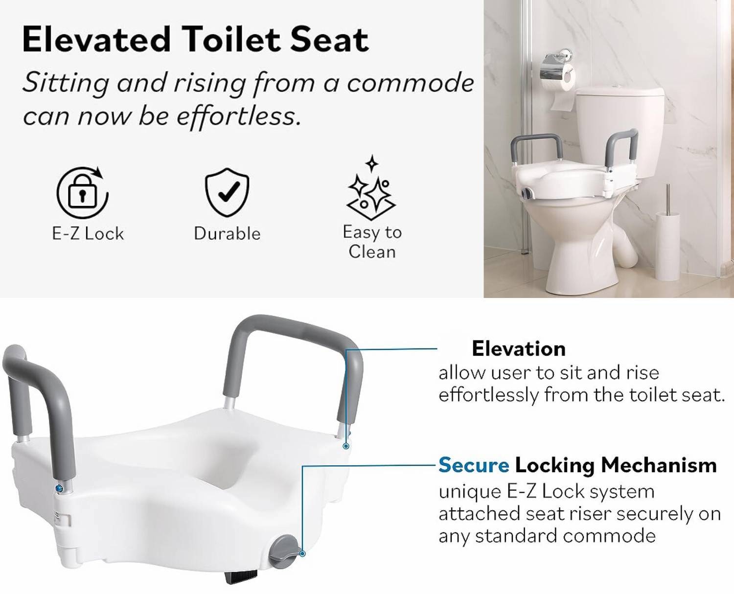 Toilet Seat Raisers - without-arms: image 8