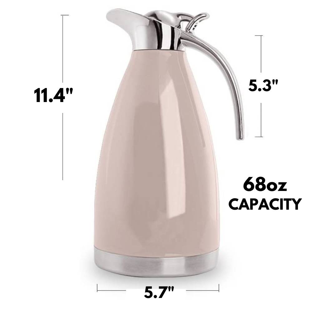Stainless Steel Thermos Jug - Blue: image 1