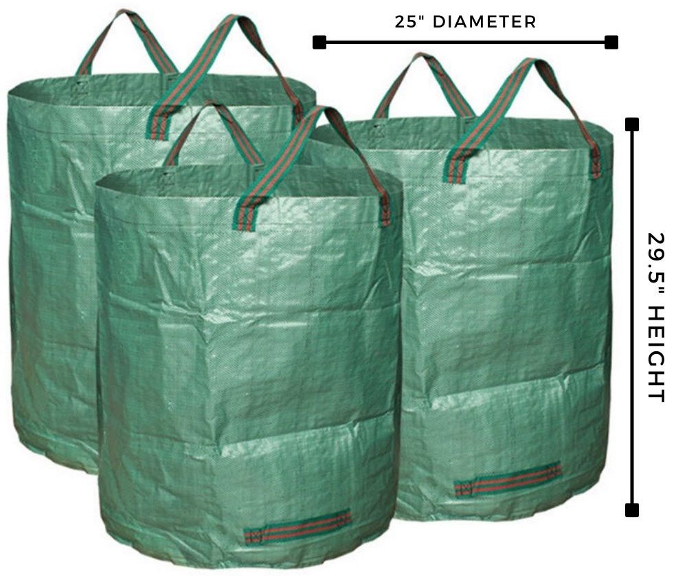 Reusable Lawn Garden Bags | Yard Waste Bag: image 2