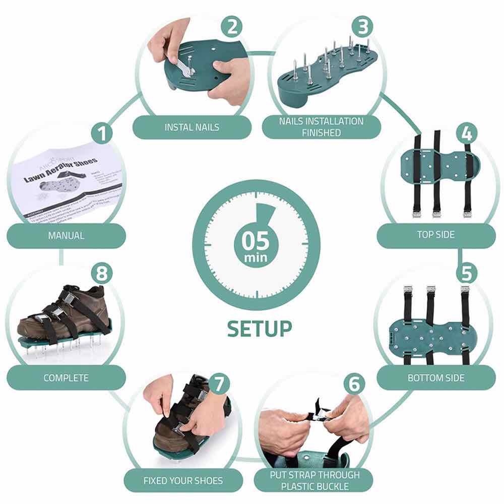 Aerator Grass Shoes | Lawn Care Shoes: image 5