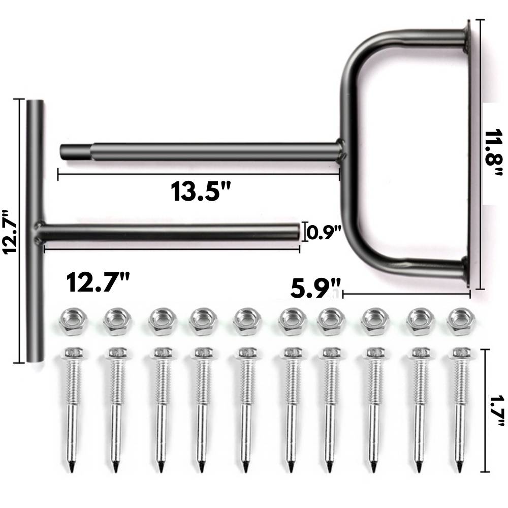 Manual Lawn Corer | Grass Dethatcher Tool | Step Lawn Aerator: image 2