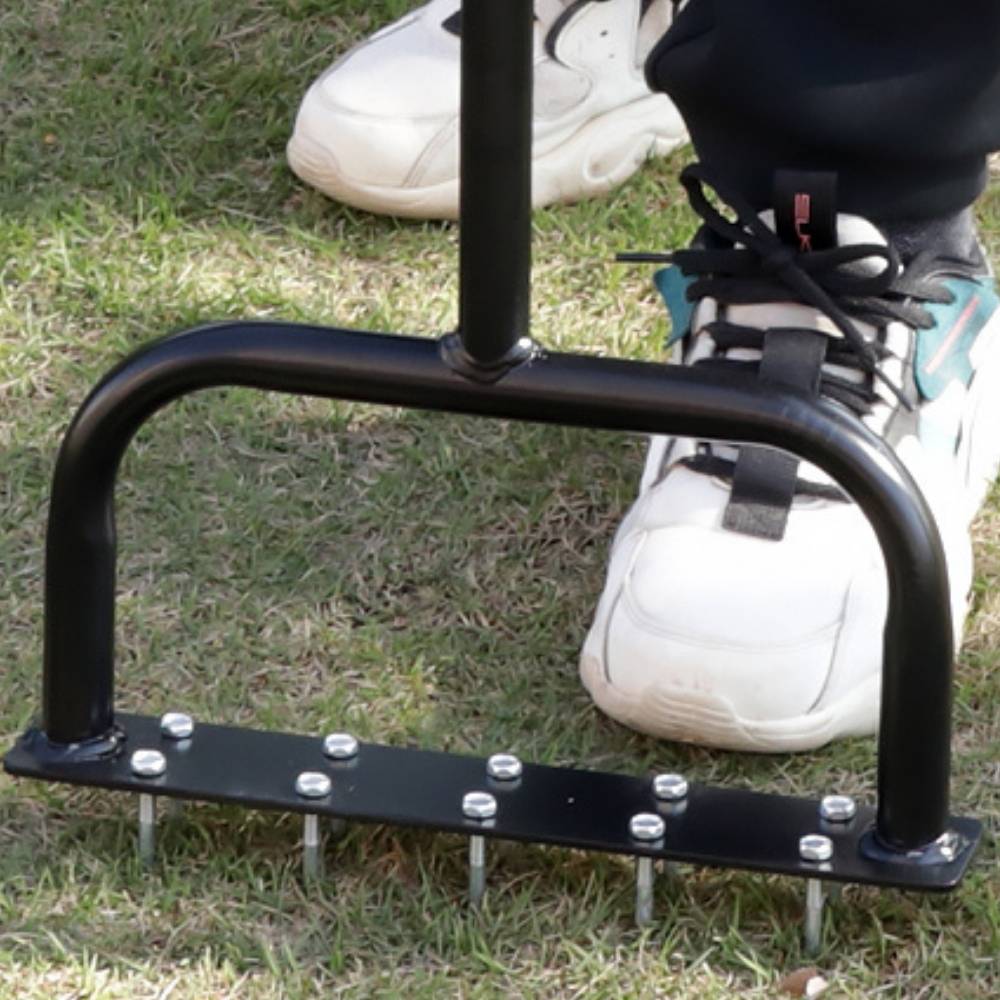 Manual Lawn Corer | Grass Dethatcher Tool | Step Lawn Aerator: image 6