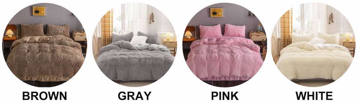 Faux Fur Comforter - /queen: image 13