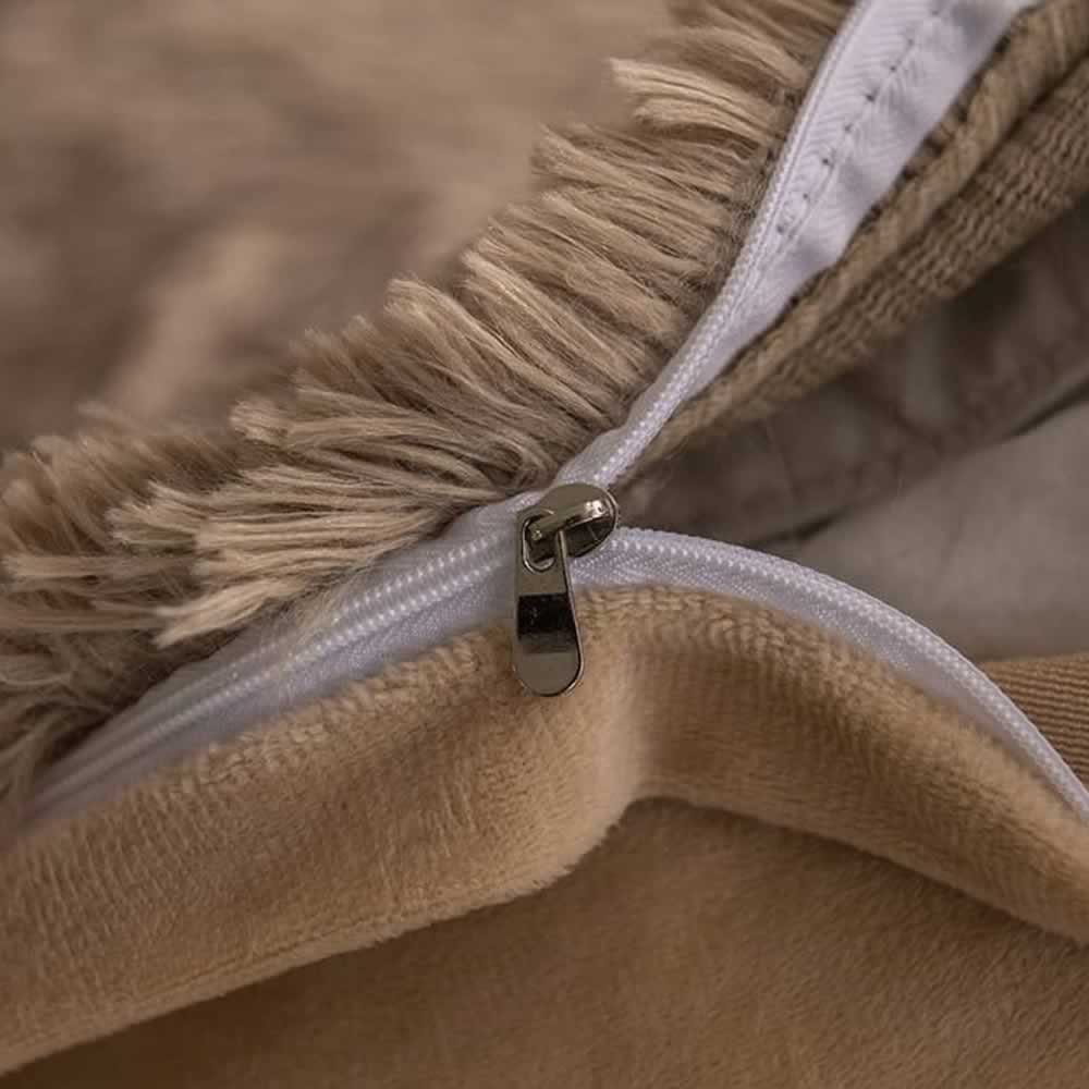 Faux Fur Comforter - /queen: image 15