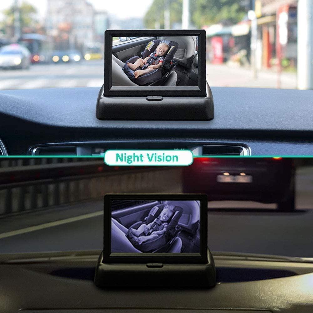 Display Baby Car Mirror | Car Baby Monitor | Backseat Camera: image 9