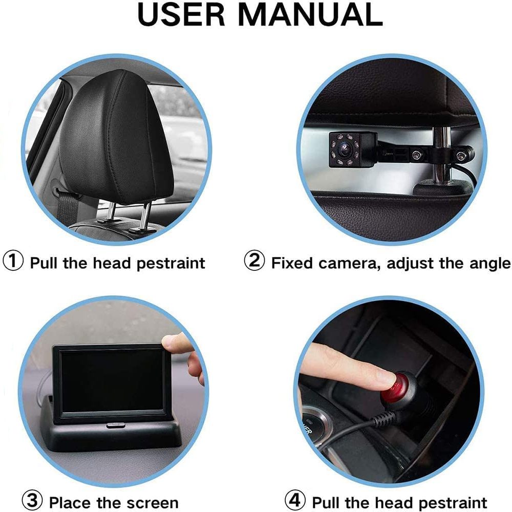 Display Baby Car Mirror | Car Baby Monitor | Backseat Camera: image 10