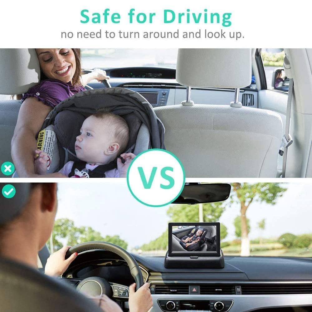 Display Baby Car Mirror | Car Baby Monitor | Backseat Camera: image 13