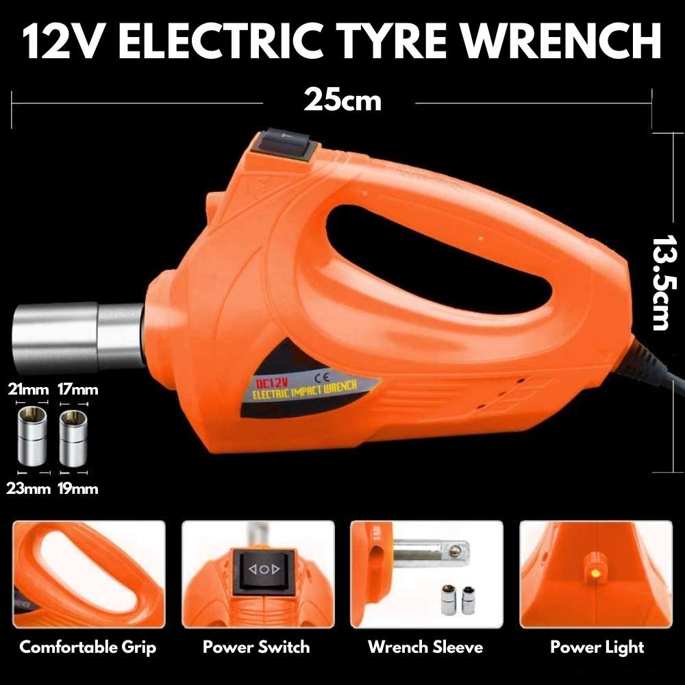 Car Tyre 12V Electric Impact Wrench: image 5