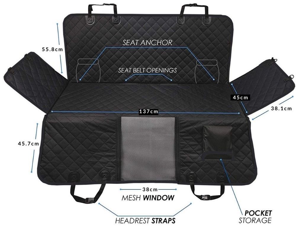 Car Seat Cover For Dogs | Vehicle Seat Covers For Dogs | Canine Car Seat Covers: image 7