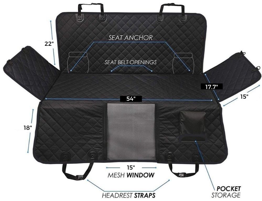 Car Seat Cover For Dogs | Vehicle Seat Covers For Dogs | Canine Car Seat Covers