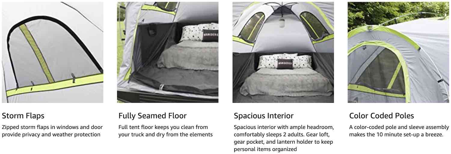 Truck Tent - compact-short-bed: image 4