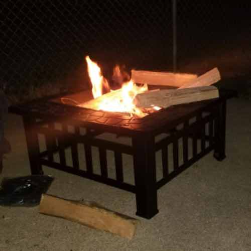 Wood Burning Firepit | Outdoor Fire Pit: image 2