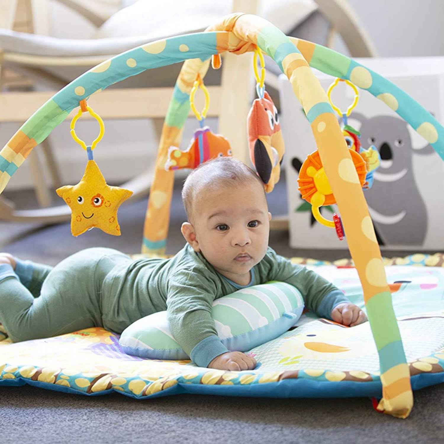 Baby Play Mat Gym | Infant Activity Mat: image 3