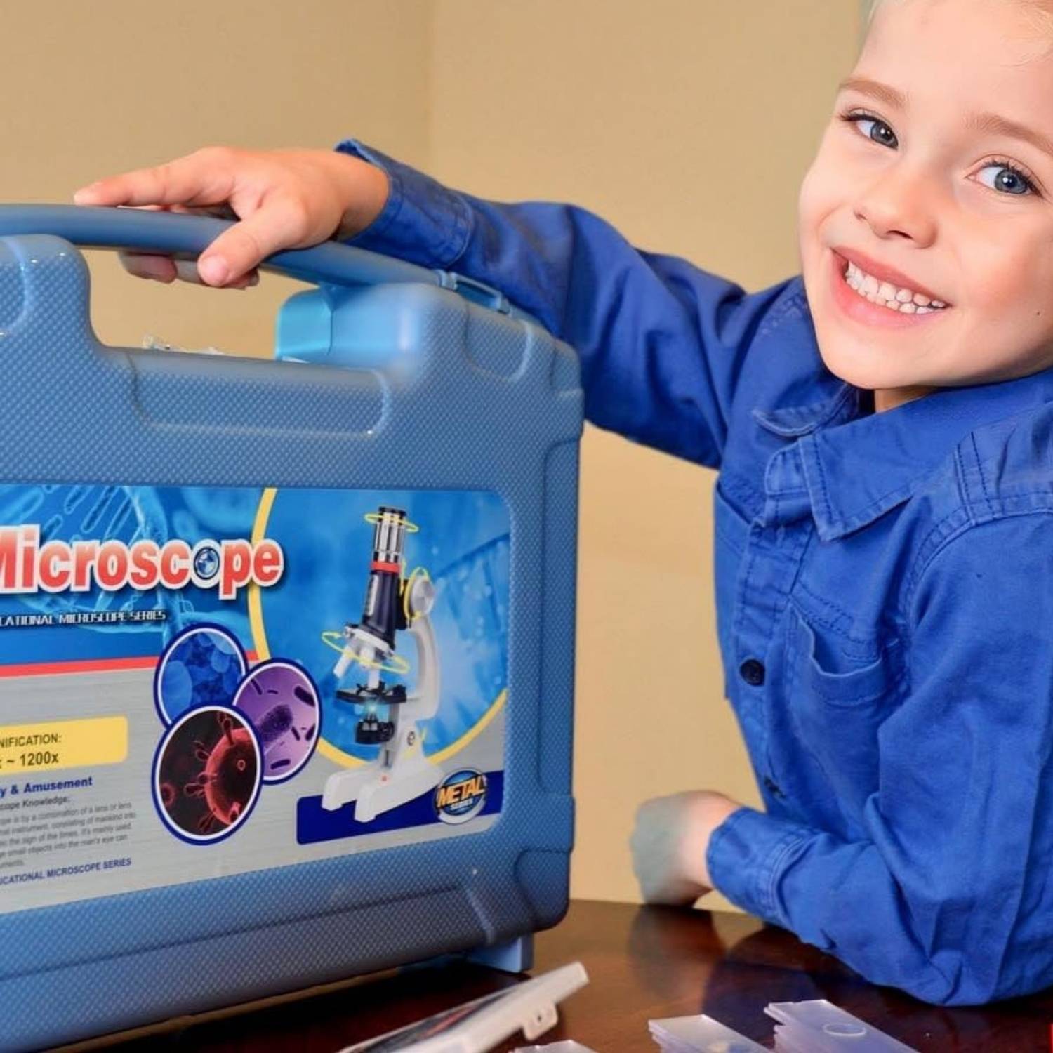 Childrens Microscope | Beginners Microscope Set | Microscope For Kids: image 8
