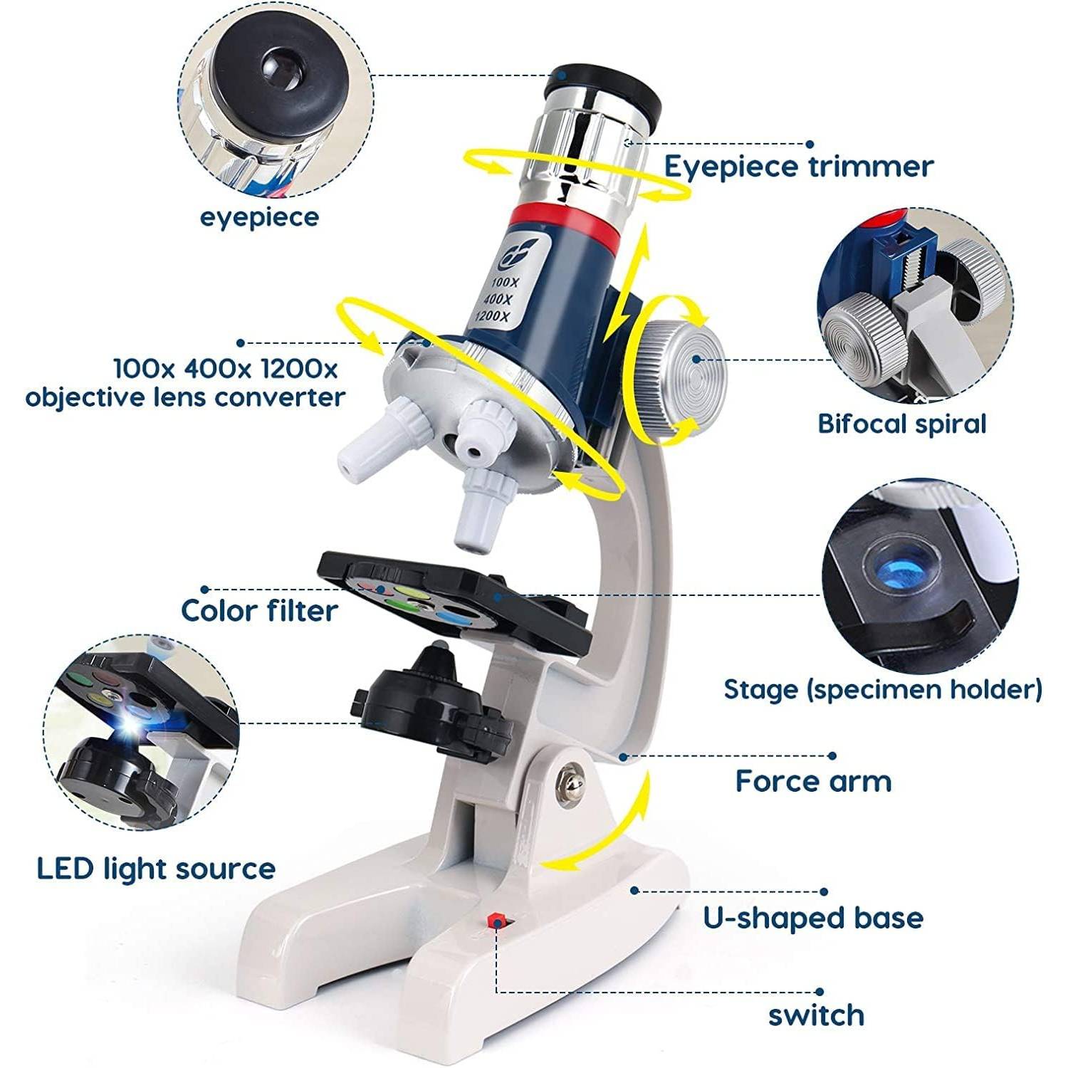 Childrens Microscope | Beginners Microscope Set | Microscope For Kids: image 17