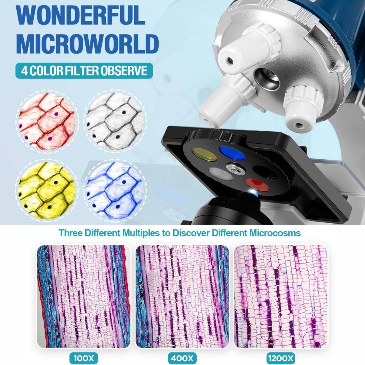 Childrens Microscope | Beginners Microscope Set | Microscope For Kids: image 19