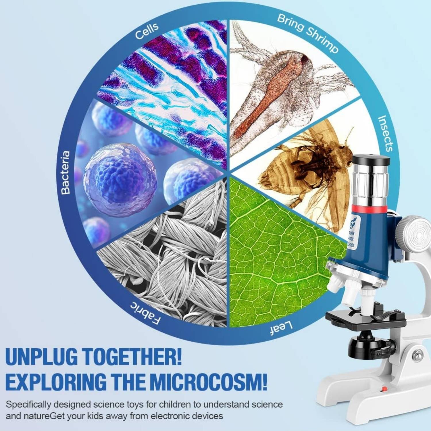 Childrens Microscope | Beginners Microscope Set | Microscope For Kids: image 22
