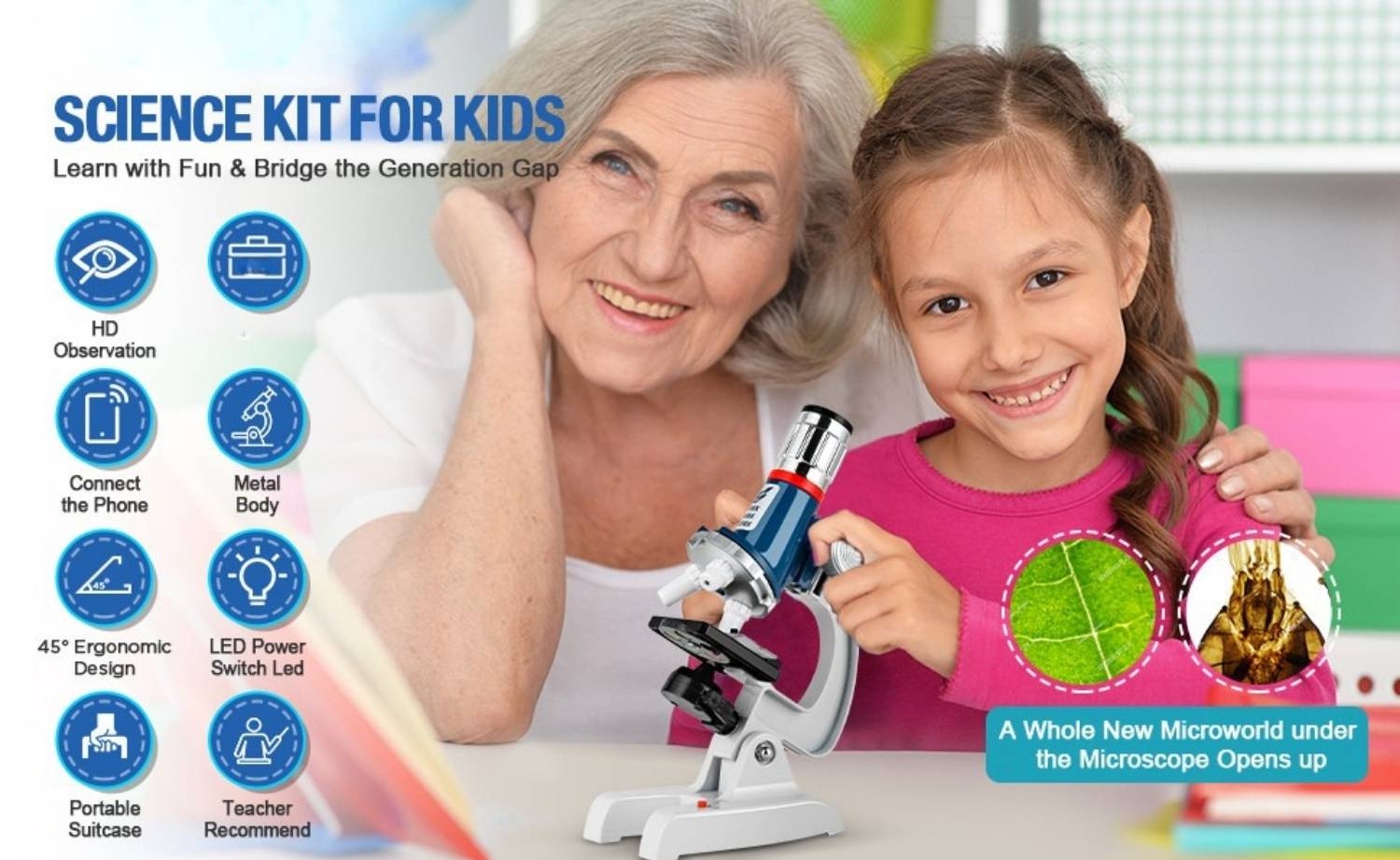 Childrens Microscope | Beginners Microscope Set | Microscope For Kids: image 24